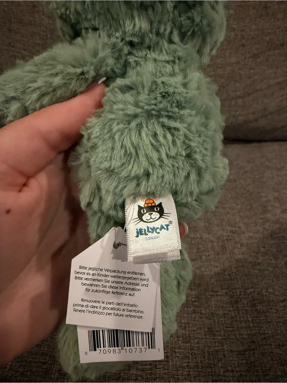 Squiggles Frog Jellycat
